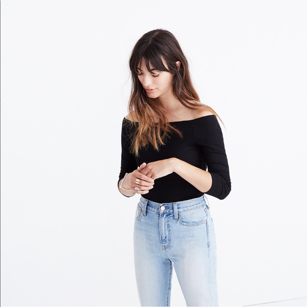 Madewell Off The Shoulder Bodysuit